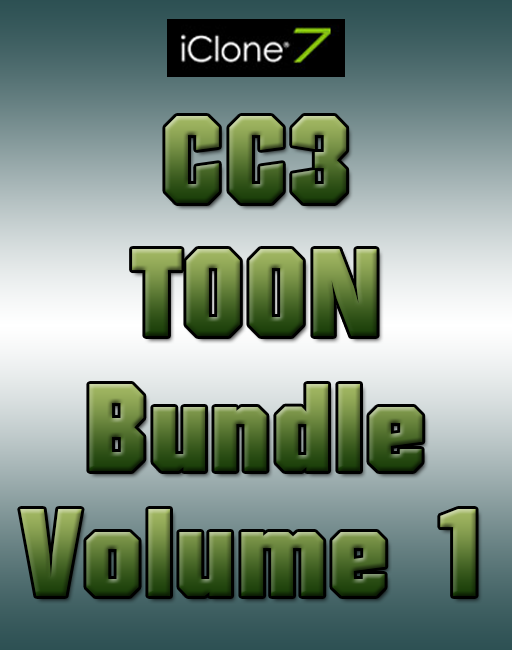 CC3 Toon Bundle Vol. 1 - iClone/actor | Marketplace