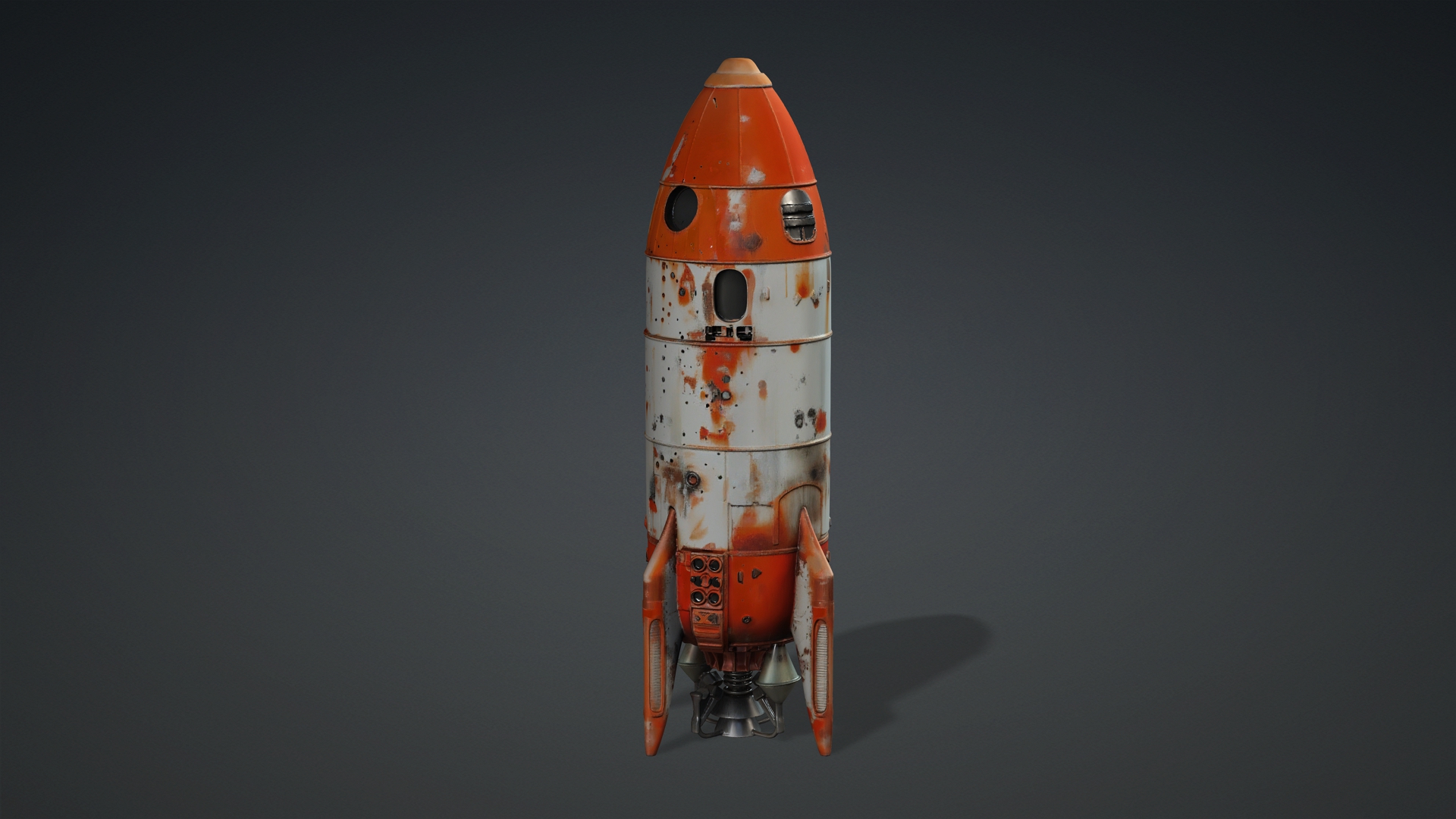 Rusty Nasa Rockets Share