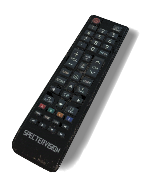 Spect Camera Remote SPECTERVISION TV Remote – Realistic Prop