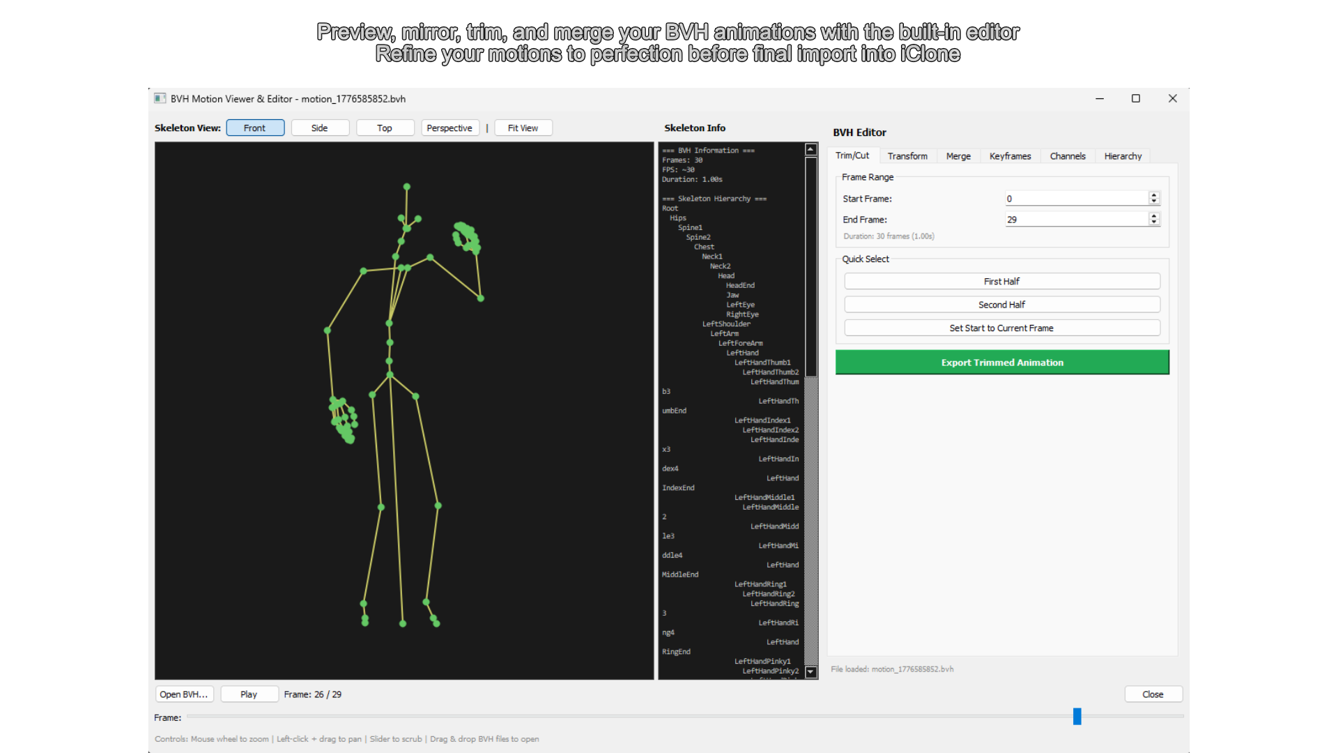 RM3D Kimodo Motion Generator