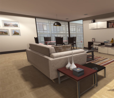 Modern Living Room 2