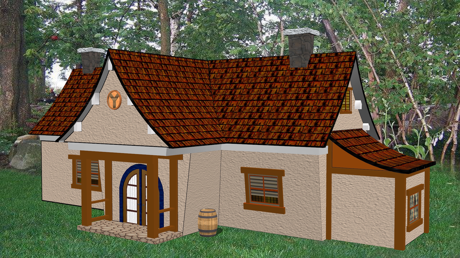 Cartoon Buildings