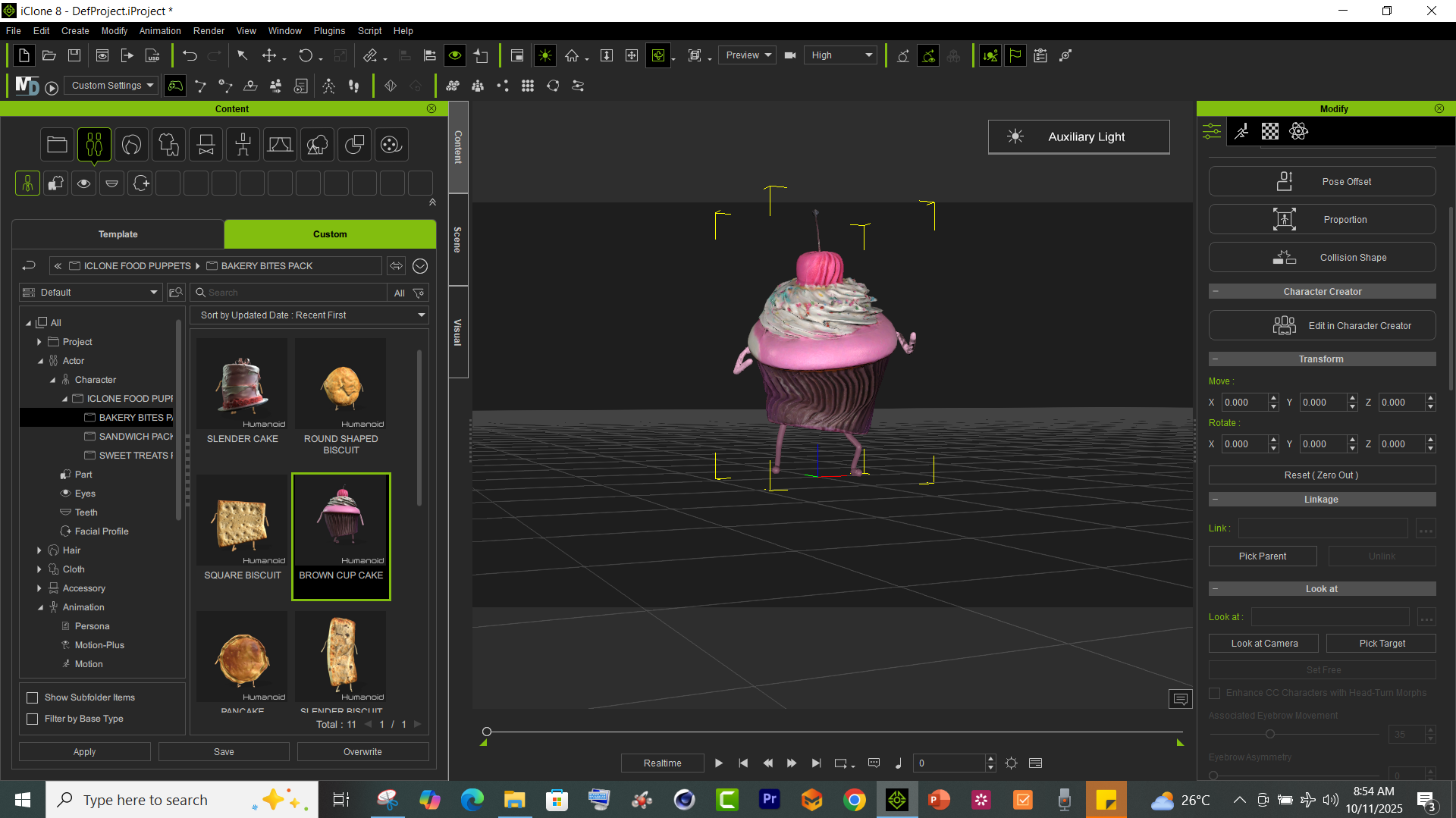 ICLONE FOOD PUPPETS 1