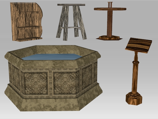 Divan Midieval Medieval Furniture