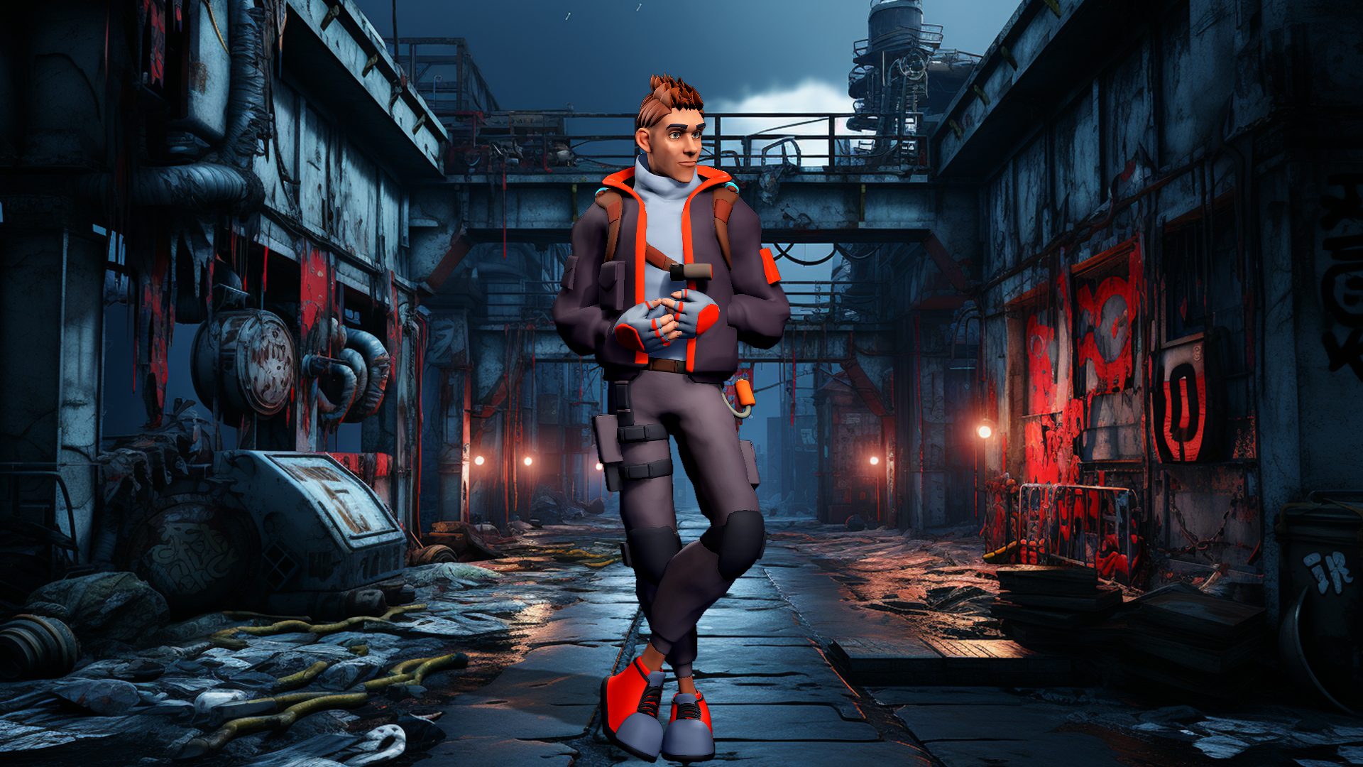 Velix – 3D Stylized Explorer Character