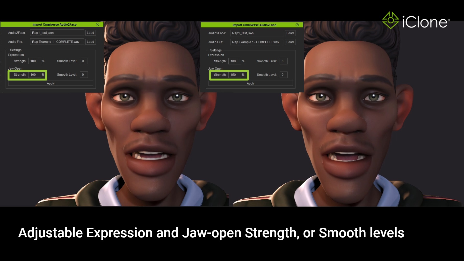 Omniverse Audio2Face Plug-in (Beta) for iClone 7