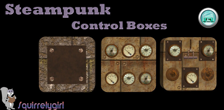 Steampunk Control Boxes