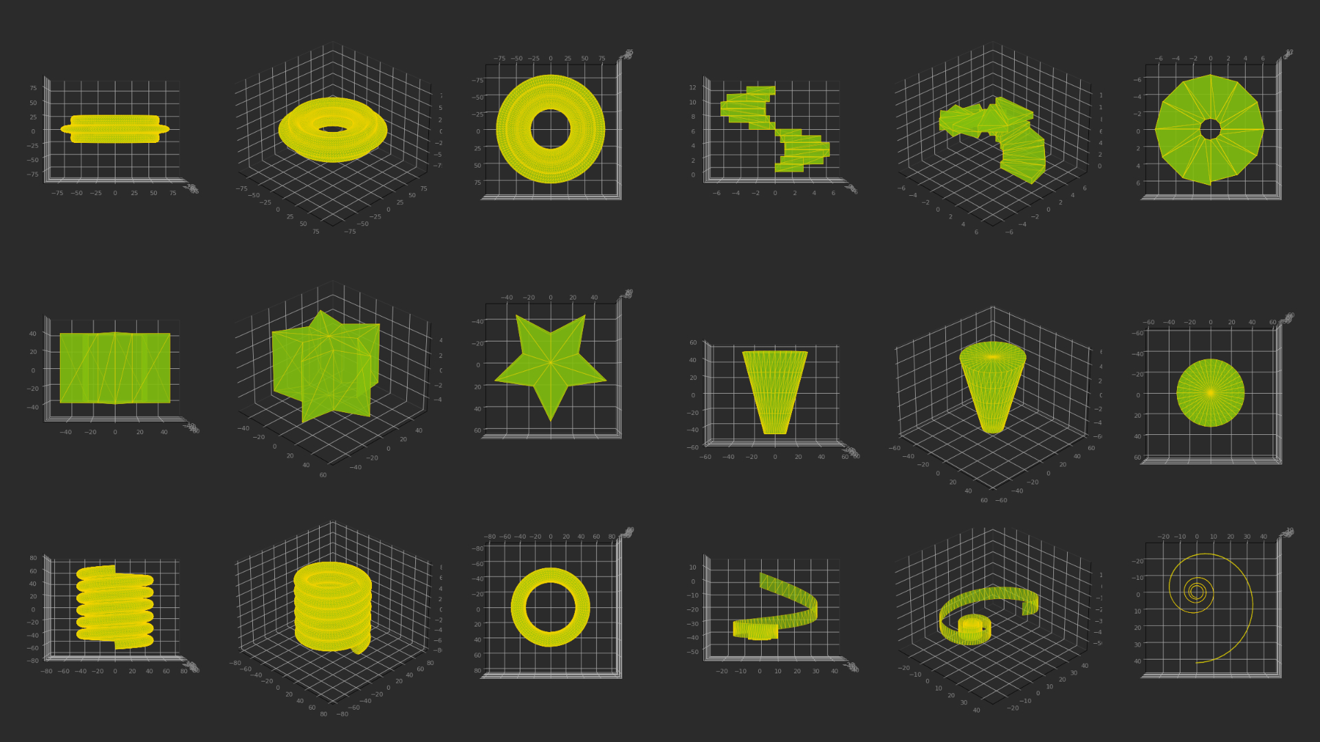 RM3D Advanced Math Primitives Generator