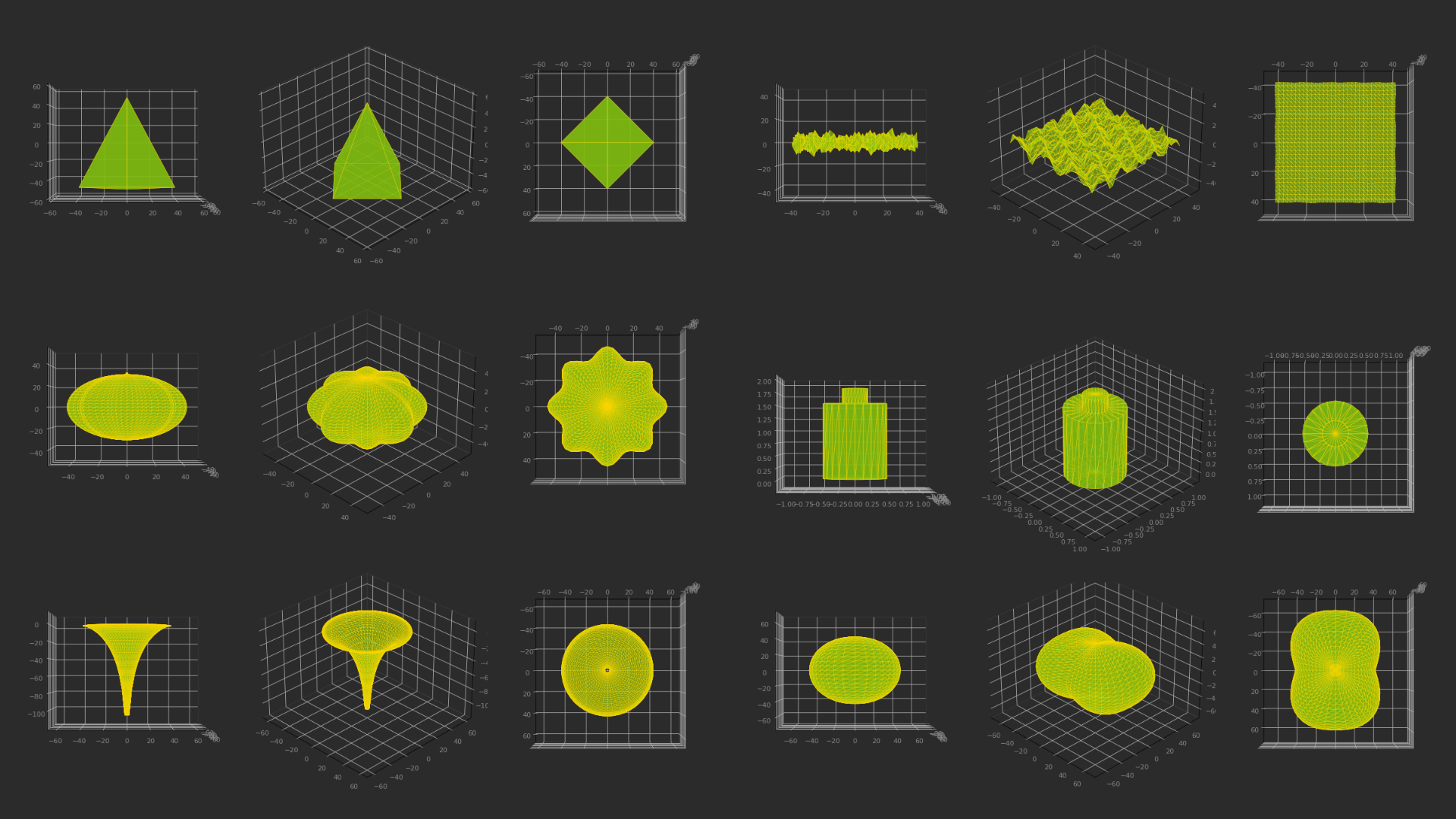RM3D Advanced Math Primitives Generator