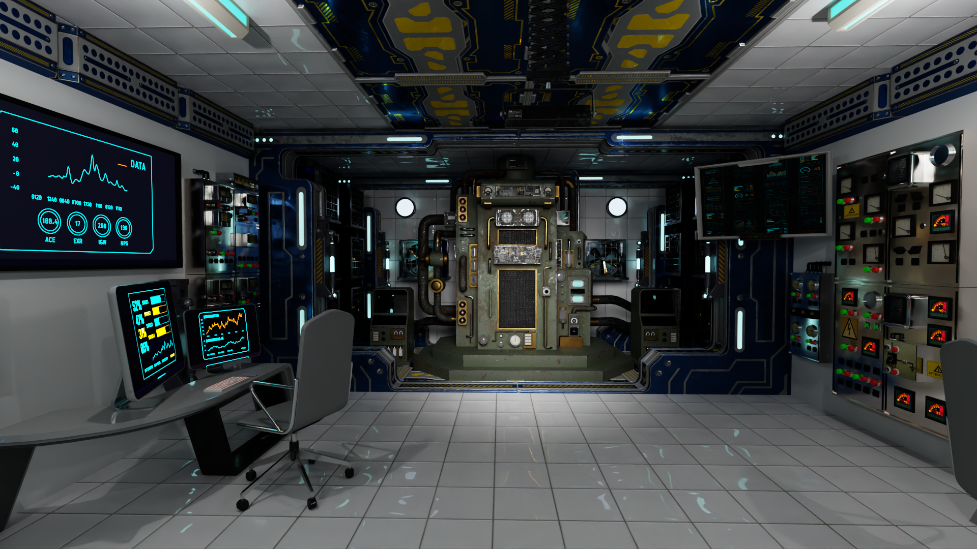 SciFi Control Room 2