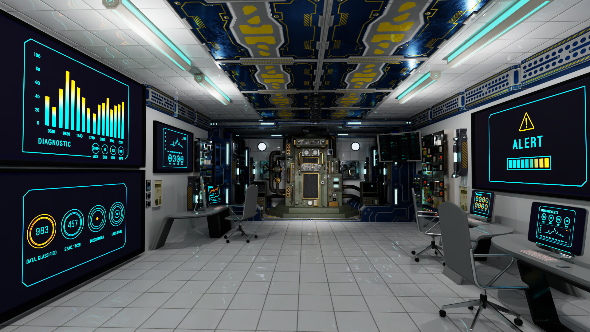 Sphere Control Room SciFi Control Room 2