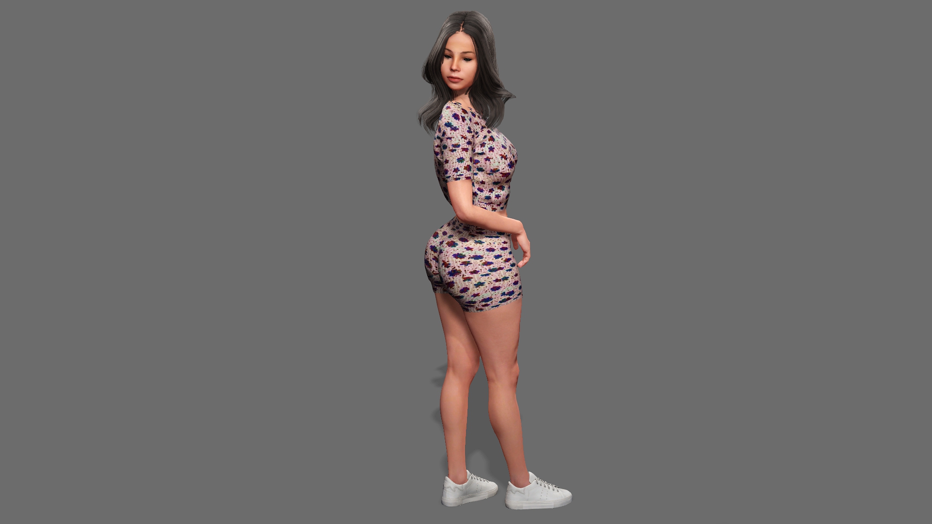 Model Rsc Girl Looking Back Share