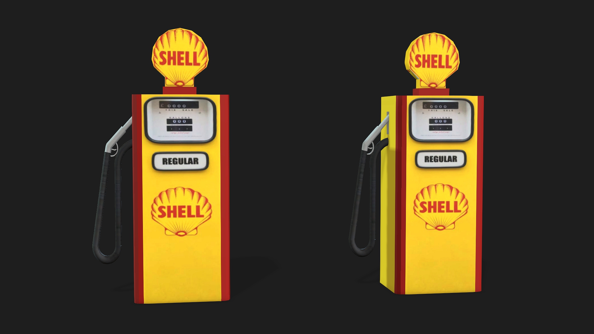 Petrol Pump Shell