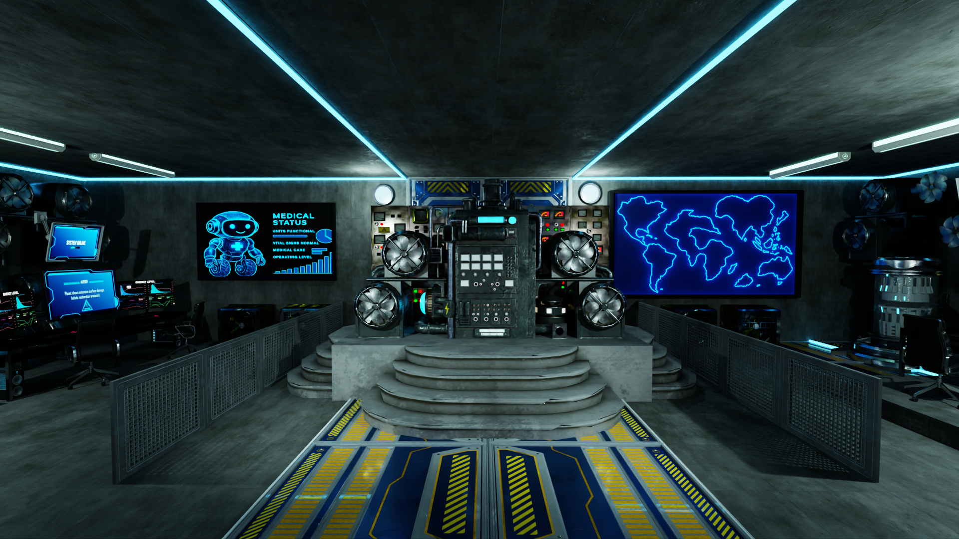 Sphere Control Room SciFi Control Room