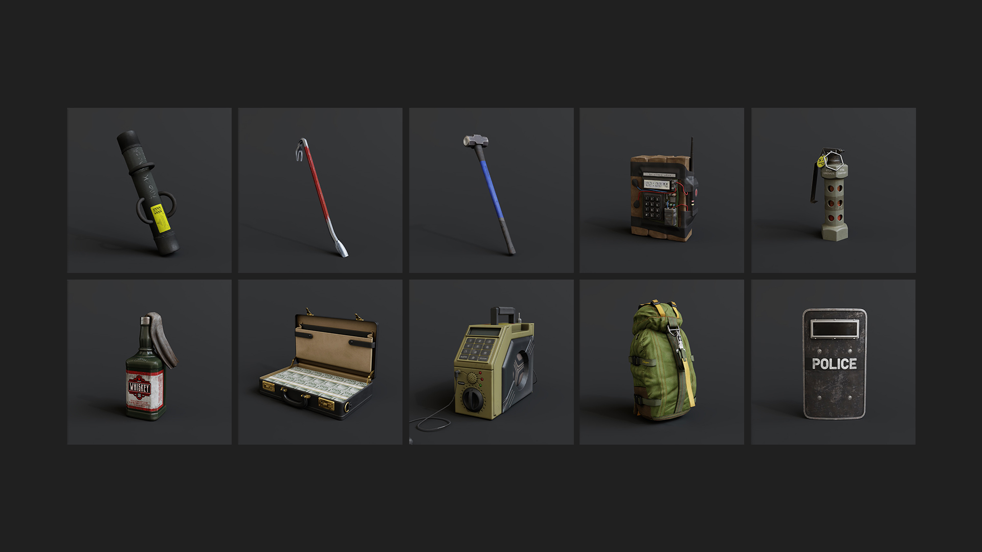 Props Collection - Crime Tools