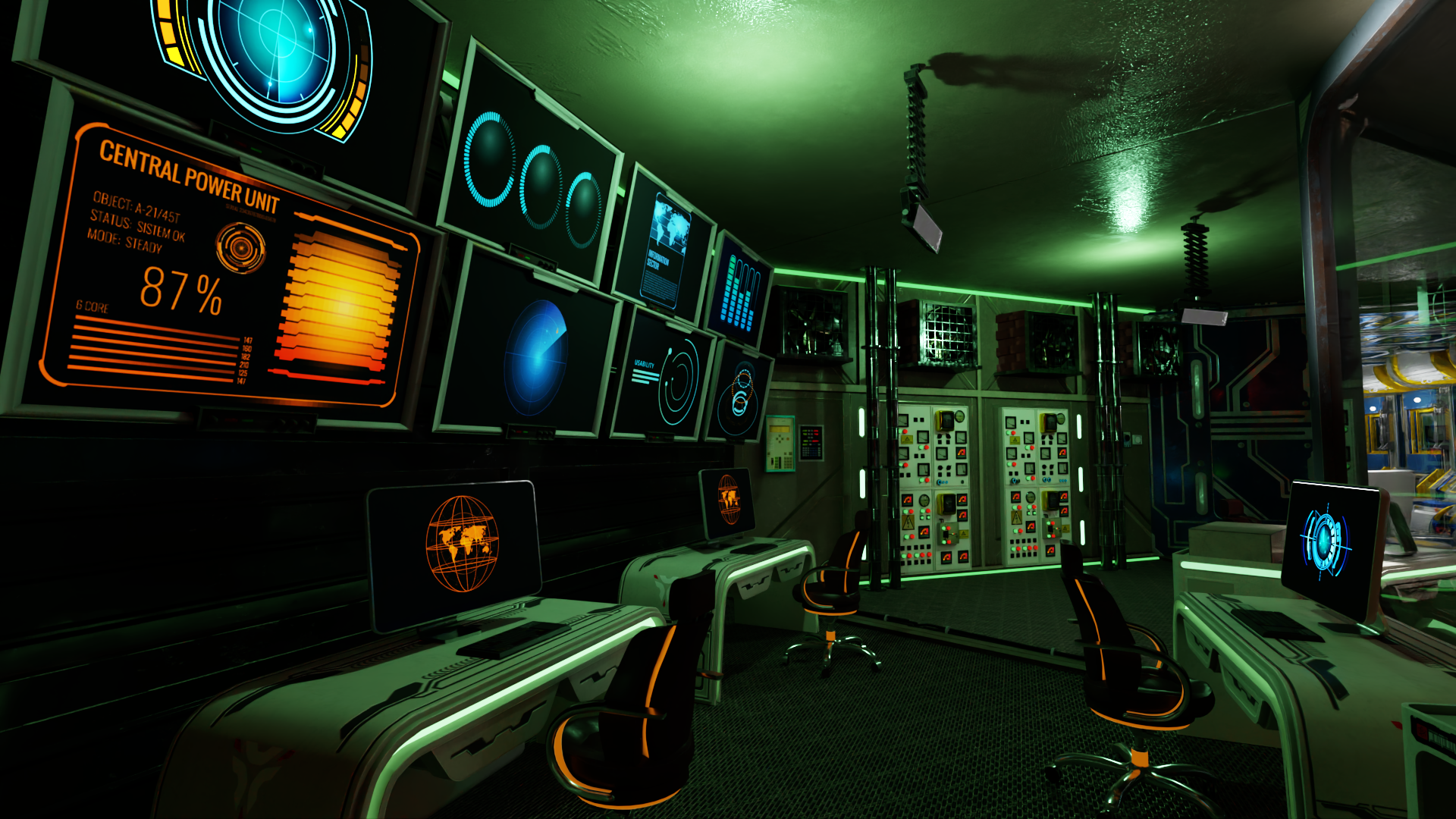 SciFi Control Room 3