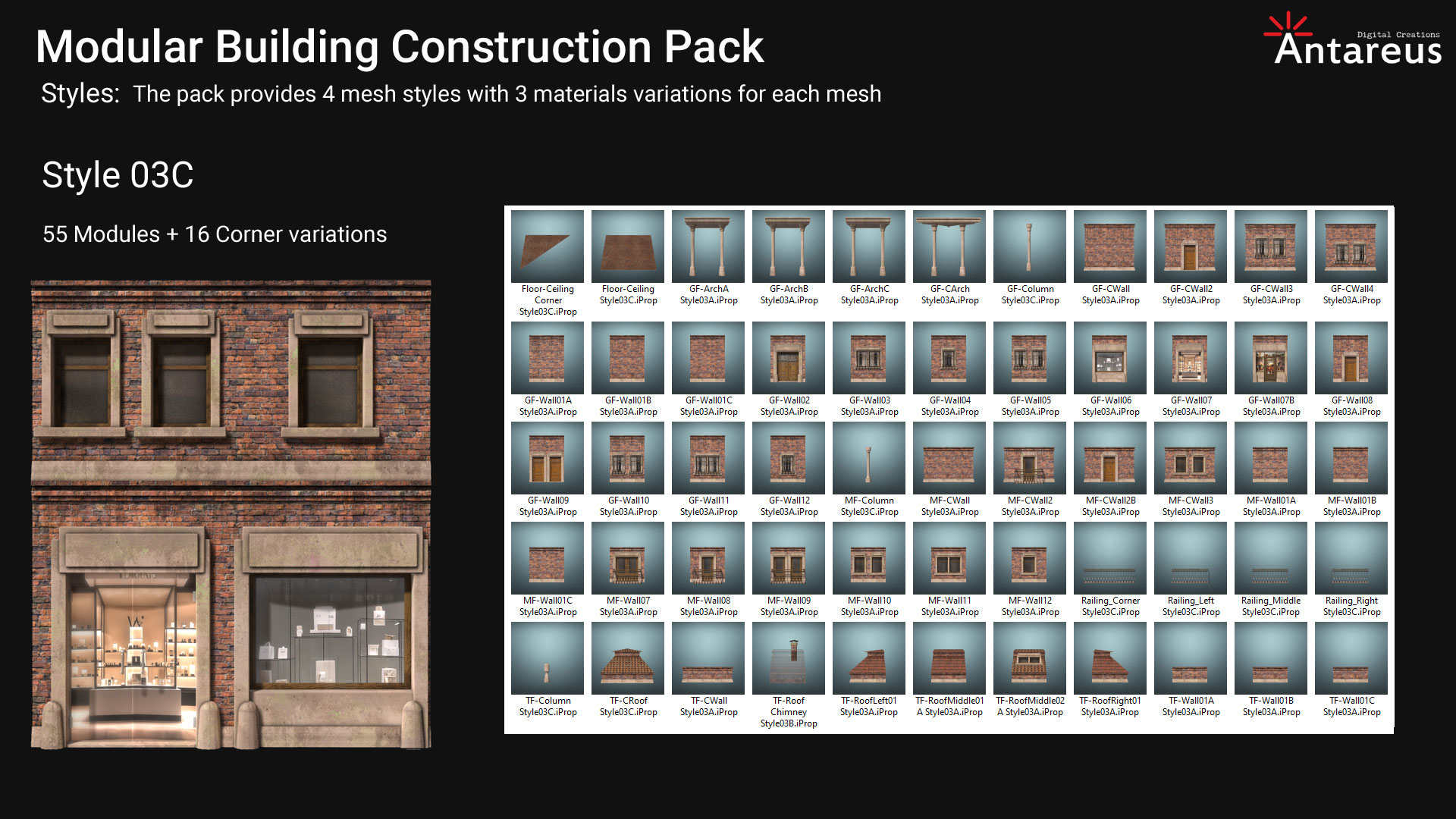 Modular Building Construction Elements