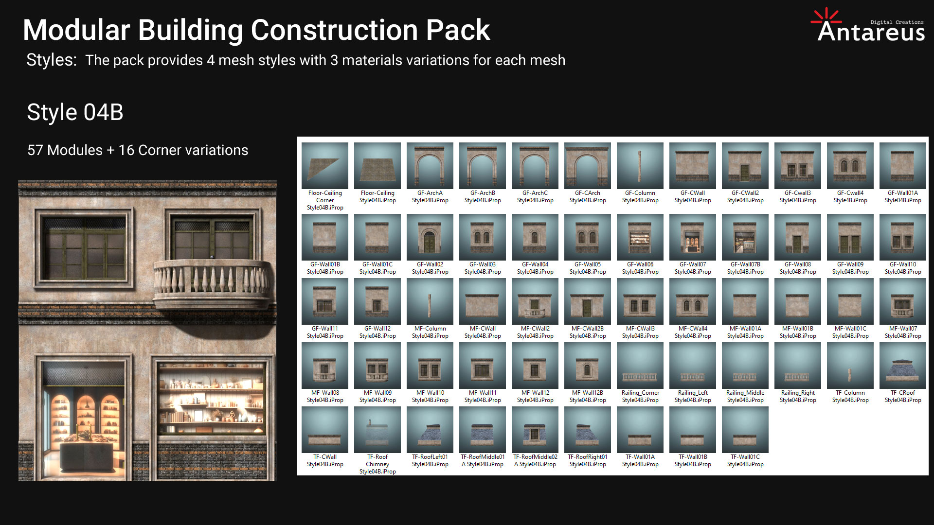 Modular Building Construction Elements