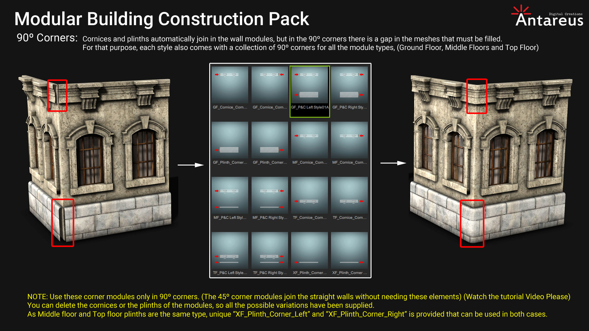 Modular Building Construction Elements