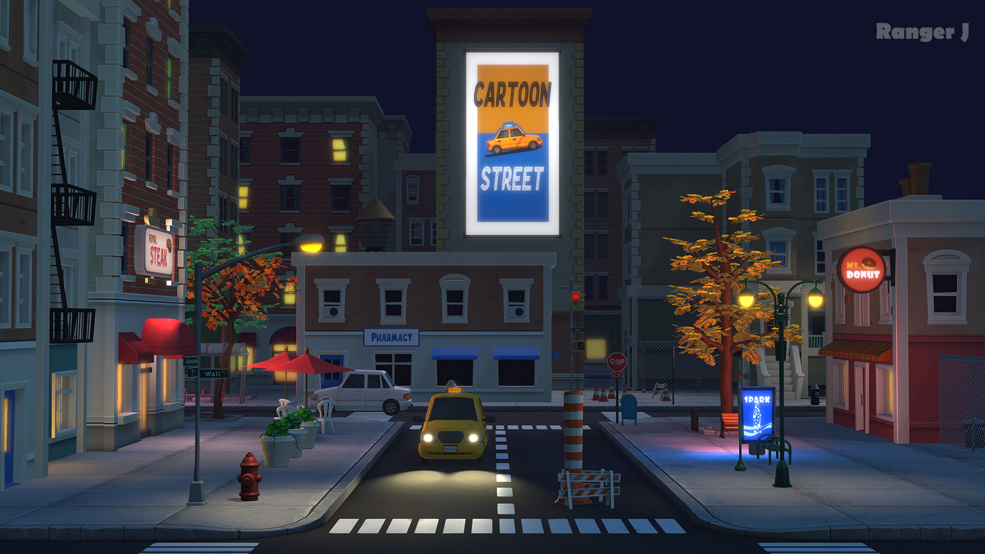 Cartoon Street